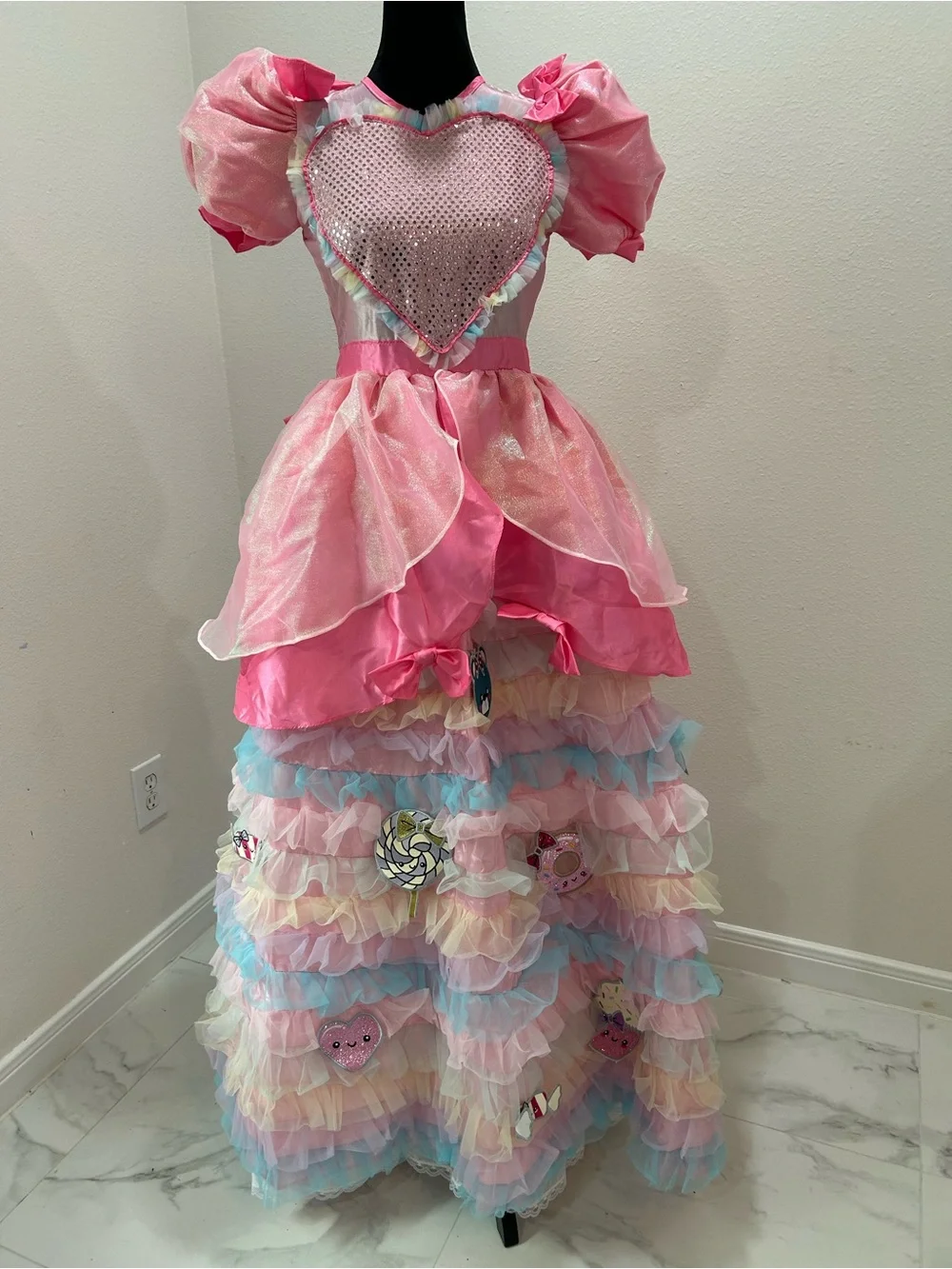Chasing Fireflies Harajuku Lovers Kawaii Candy Fairy Ruffle Tiered Costume
